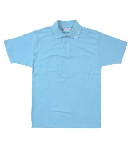 Image of Absolute Apparel Mens Precision Polo Shirt Short Sleeve Light Blue 6XL