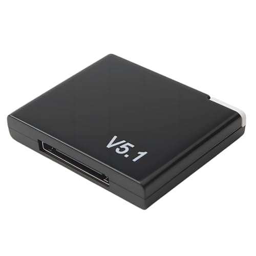 Image of 30 Pin Bluetooth Adapter 5.1 Bluetooth Receiver Compatible with Bose SoundDock iPod/iPhone Music Docking Stations Hi-Fi Stereo and Other 30 Pin Speakers Portable Mini Audio Music Receiver(Black)