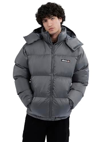 Image of ellesse Monterosa Padded Jacket Dark Grey LGE