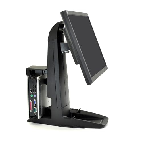 Image of Ergotron Neo-Flex All-In-One SC Lift Stand, Secure Clamp - Stand for LCD display / CPU - black - screen size: up to 24"