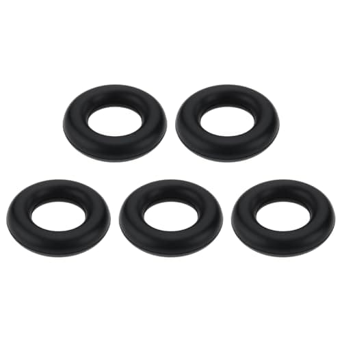 Image of VGOL 5PCS Exhaust Pipe Lifting Ring Rubber Exhaust Hanger 861253147 893253147F 028253137 Compatible with Audi 50/90/100/100 Avant
