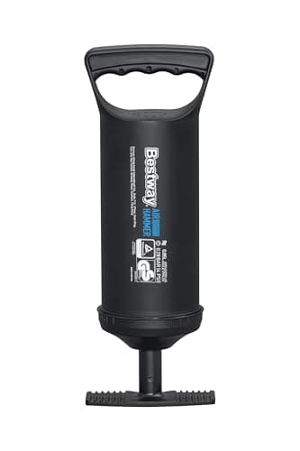 Image of Bestway, Air Hammer Inflation Air Pump for Airbeds, Paddle Boards, Kayaks and other Inflatables, Black, 12 inch