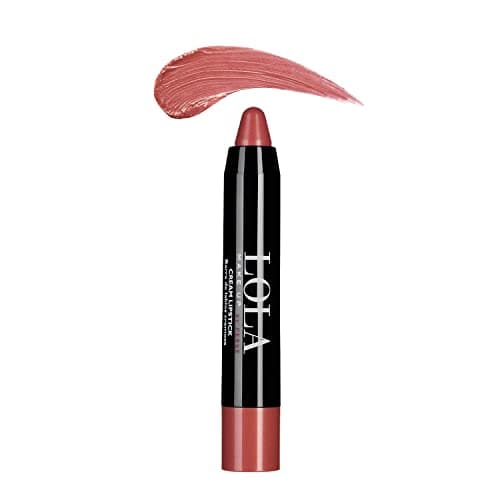 Image of Lola Make Up by Perse Chubby Cream Lipstick – Moisturising Vegan Lip Balm Lipstick with Glossy Finish & Nourishing Formula – [002 Peach]