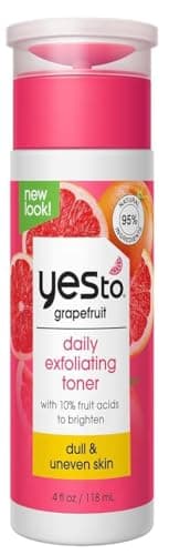 Image of YES TO Grapefruit Glow-Boosting Exfoliating Tonic 118ml, 8033270