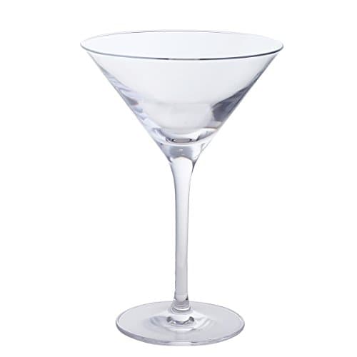 Image of Dartington Crystal Wine & Bar Martini Glasses, Set of 2 | This Classic Cocktail Glass is Highly Durable| 172mm | 240ml | Dishwasher Safe | Highly Durable| Gift for Family or Friends