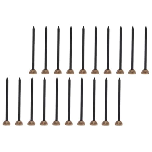Image of CLISPEED 100pcs Picture Hooks Nail for Hanging Pictures and Photos, Premium Copper and Iron Frame Hangers with Storage Box, for Restaurant and Office Wall Decoration