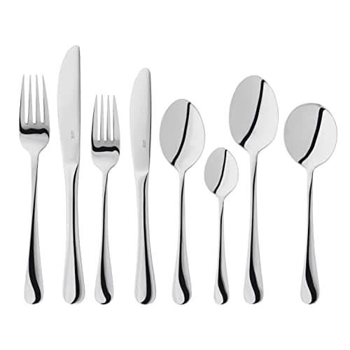Image of Judge Windsor 18/0 Stainless Steel Cutlery 44-Piece Set for 6 Place Settings with 2 Serving Spoons, 25 Year Guarantee