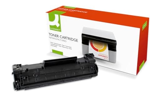 Image of Q-Connect Compatible Toner for HP 83A CF283A Toner, Black