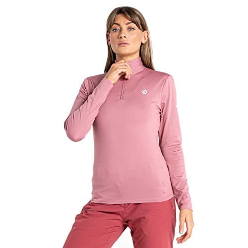 Image of Dare 2b Lowline II Womens Core Strech for Ski, Hiking and Trekking - Recycled warm backed stretch fabric, Quick drying, Grown on hood and full zip
