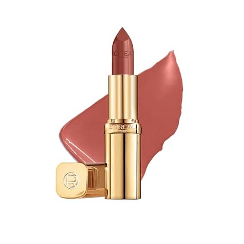 Image of L'Oreal Paris Lipstick, Color Riche Satin Enriched with Nourishing Argan Oil, Up to 12 Hours of Intense Hydration and Moisture for Smooth Lips, Shade: 635 Worth It Medium