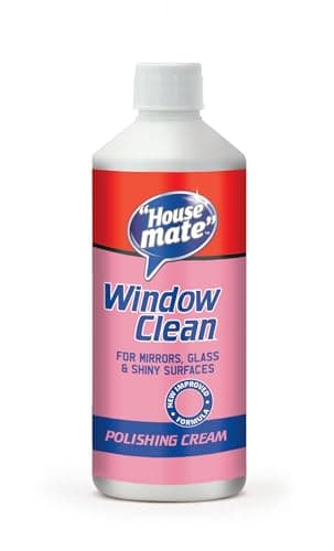 Image of House Mate Window Clean 500ml – Streak-Free Glass Cleaner for Crystal Clear Windows, Powerful Cleaning Formula for Residential & Commercial Use, Easy-to-Use