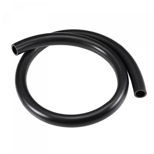 Image of sourcing map 3/4" x 1" 3.3ft Black Rubber Lubricant Tubing Oil Resistant Plastic Tubing for Oil Hose, Water Tube
