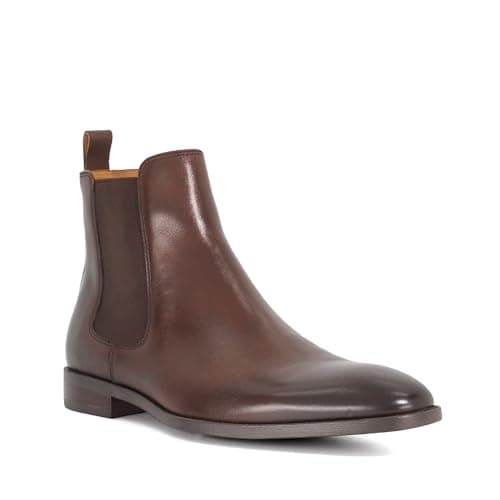 Image of Dune London Mens MATCHIN Flexi Sole Leather Chelsea Boots Size UK 6