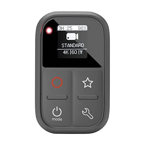 Image of Camnoon Wireless Smart Remote Control OLED Screen Built-in Battery 80M Control Distance with Stick Mount Wrist Strap Replacement for GoPro Hero 10/9/8 Black/Max/7 Black/6 Black