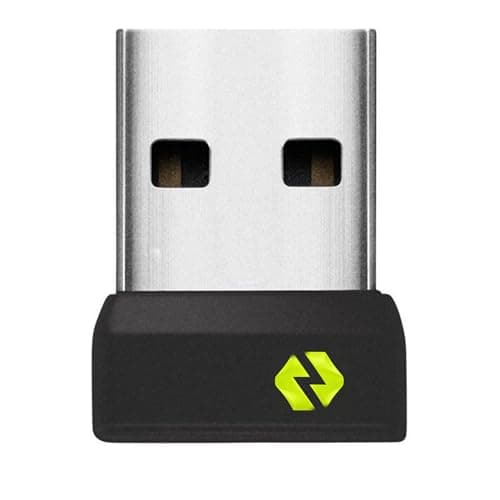 Image of New Bolt USB-A Receiver USB Receiver, W126584295 Bolt, Black, Green for Mouse and Keyboard Compatible for Any Logitech Product That Display The Bolt Logo