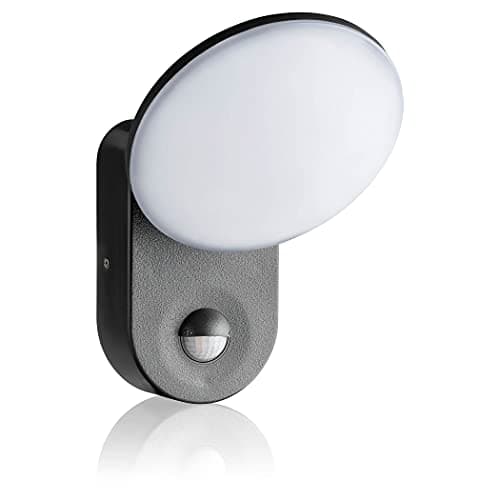 Image of SEBSON Outdoor Wall Lights Mains Powered IP65, Outdoor Garden Lights with PIR Motion Sensor - LED Wall Lights 15W Cool White 1300lm - Outside Lights for Garage and Driveway