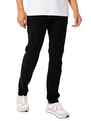 Image of Lois Jeans Men's Sierra Corduroy Jeans, Black, 38W x 32L