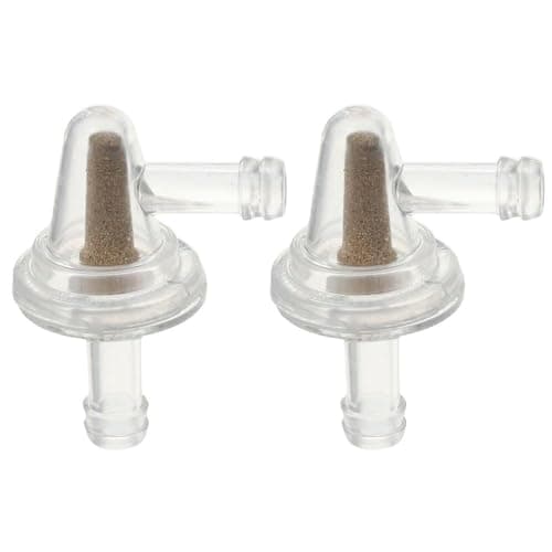 Image of 2 Pcs Inline Fuel Filter, 90 Degree Clear Fuel Filters Replacement Car Accessories Parts for Bike, Scooter, Motorcycle 1/4" Fuel Line Gas Engine