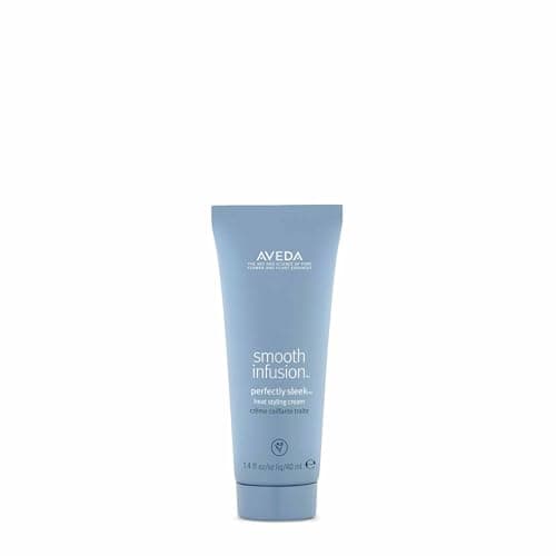 Image of Aveda Smooth Infusion Perfectly Sleek | Heat-Activated Hair Styling Cream | Curly & Coily Hair | Protects Against Frizz, Humidity & Heat | Silicone Free | 97% Naturally Derived*, 40ml