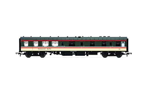 Image of Hornby - Coach Car - R40218 BR InterCity, Mk1 RBR, 1646 - Era 7 Train Toy, 00 Gauge Carriage for Train Set, Rolling Stock Models for Adults - 1:76 Scale Model Gift