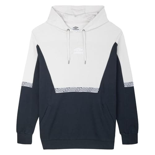 Image of Umbro Mens Style Club Hoodie Cloud/Blue L