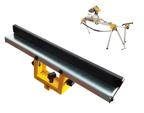 Image of deawater 1pcs Miter Saw Stand Material Support/Stop Wide Bench Auxiliary Support for DEWALT DW7029 DE7029-XJ Mitre Saws