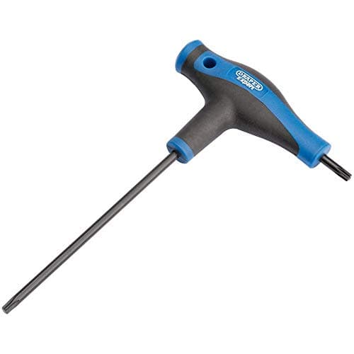 Image of Draper 33899 Expert Tx-Star T20 T-Handle Key, Blue