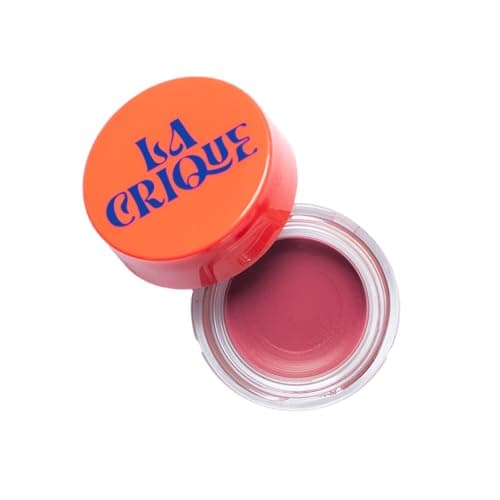 Image of La Crique - Lip Balm & Blush - Cream Blush & Tinted Lip Balm - Infused with Hyaluronic Acid + Vitamin C - LightWeight Cream Makeup and Skincare - 99% Natural Ingredients - Vegan - Rosewood