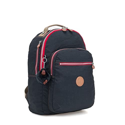 Image of Kipling CLAS SEOUL Large backpack, True Navy Combo (Blue)