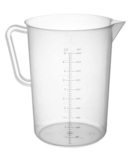 Image of HENDI Measuring jug polypropylene, ⌀190x(H)270 mm, 5 L