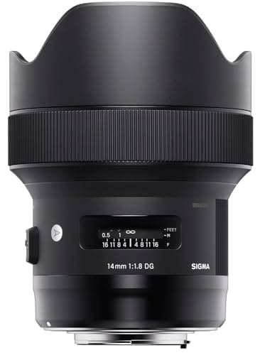 Image of Sigma 450965 14mm F1.8 DG HSM | ART - For Sony SE, Black