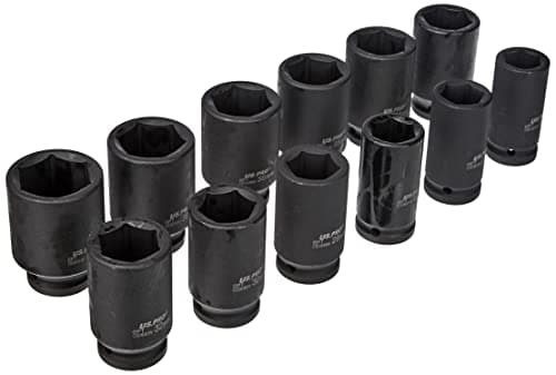 Image of US PRO 12pc 3/4 Dr 6 pointDeep Impact Sockets Metric B1360