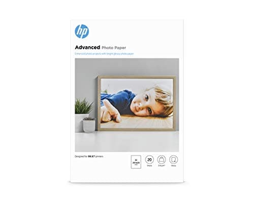 Image of HP Advanced Photo Paper - Glossy photo paper - A3 (297 x 420 mm) - 250 g/m2 - 20 sheet(s),White