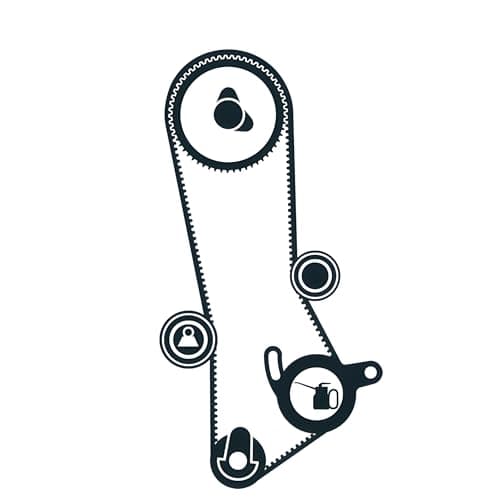 Image of SKF Timing Belt Kit VKMA 91015 Height 46 mm Length 330 mm Width 141 mm - OE Quality