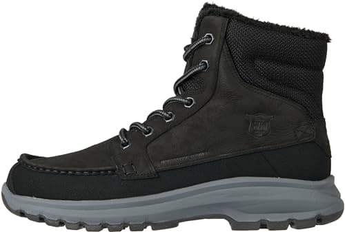Image of Helly Hansen Men's Garibaldi V3 Winterboots, Jet Black Charcoal, 8.5 UK
