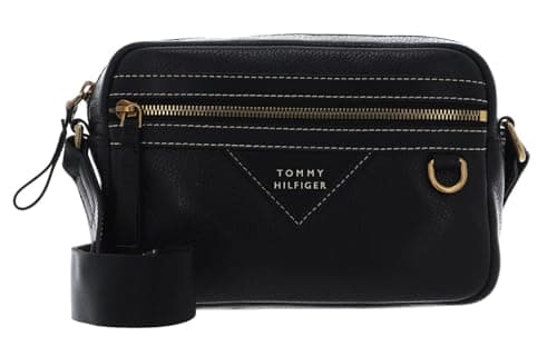 Image of Tommy Hilfiger cross body bag TH Premium Leather Camera Bag Black