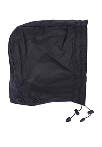 Image of Barbour Waxed Cotton Hood - Black