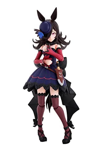 Image of BANDAI S.H. Figuarts Uma Musume Pretty Derby Rice Shower, Approx. 4.7 inches (120 mm), ABS & PVC Pre-painted Action Figure