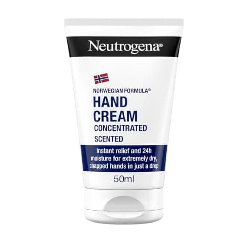 Image of Neutrogena Norwegian Formula Concentrated Scented Hand Cream (1x 50ml), with Glycerin and Vitamin E for Immediate, Lasting Relief from Dry Skin and Chapped Hands