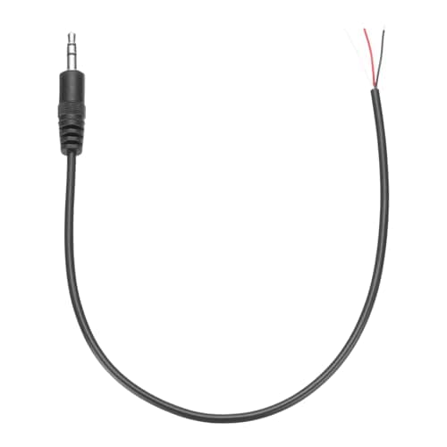 Image of sourcing map 3.5mm Male Jack to Bare Wire Open End Replacement TRS 3 Pole Stereo 1/8" Audio Cable Plug Jack for Earphone Headphone Cable Repair, 0.30m