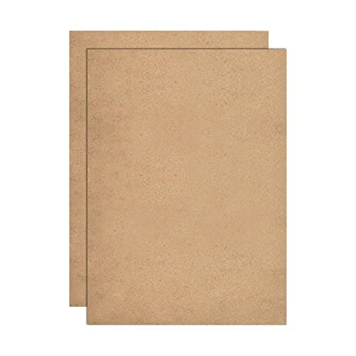 Image of TSKDKIT A3 MDF Wood Boards for Crafts 4mm Medium Density Fiberboard Wooden Sheet Replacements, MDF Sheet for Laser Engraving, Painting and Decor, Cheaper Than Canvas Paper Board(2pcs, 42 x 30cm)