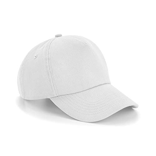 Image of Beechfield Authentic 5 Panel Cap (One Size) (White)