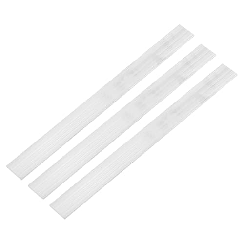 Image of sourcing map 6061 Aluminum Square Flat Bar, 3pcs x 3mm x 25mm x 305mm