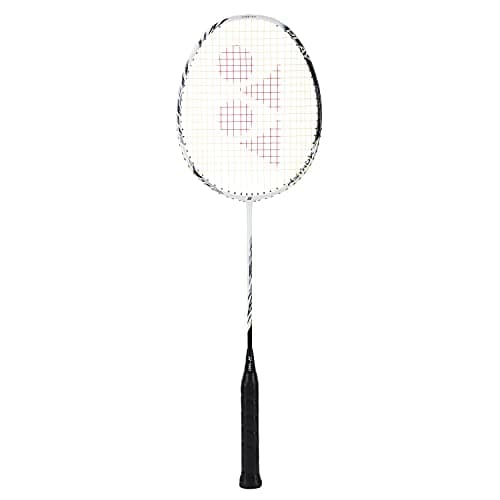Image of YONEX Astrox 99 Play Graphite Strung Badminton Racket with Full Racket Cover (White Tiger) | For Intermediate Players | 83 grams | Maximum String Tension - 28lbs