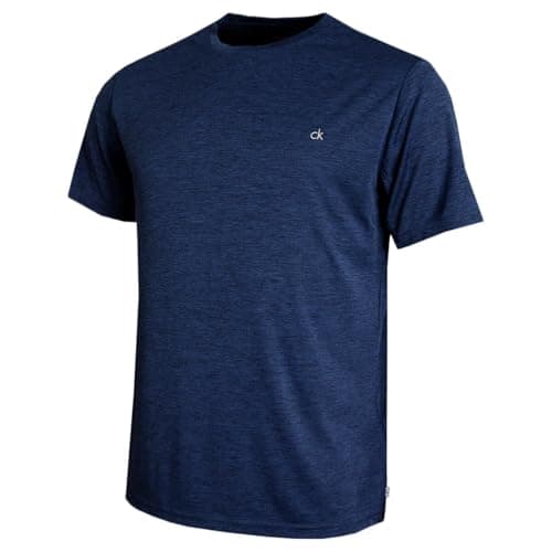 Image of Calvin Klein Mens Harlem T-Shirt - Navy Marl - XXL