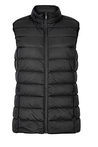 Image of JACK IN THE BAG SIZES 8-26 Soft Lightweight Body Vest Warmers, Gilet With Quilting And Zipped Pockets ((BLACK, 6XL/26)