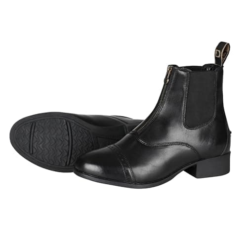 Image of Dublin Foundation Zip Paddock Boots II, Black, Adults 7