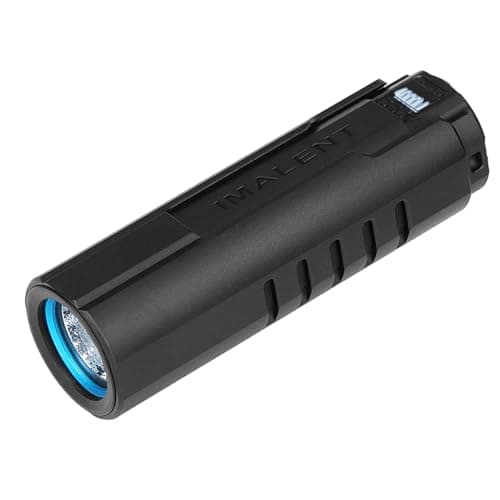 Image of IMALENT LD70 Mini EDC Flashlight Led Rechargeable Handlight, High Performance 4000 lumens Torch -Uses CREE XHP70.2 LED,with OLED Display 6 Bightness Levels for Camping and Hiking(Black)
