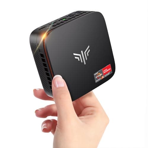 Image of NiPoGi Pinova P1 Mini PC Windows 11 Pro,Mini PC AMD Ryzen 4300U(Up to 3.7 GHz,Βeats N150/N97),16GB RAM 512GB M.2 SSD Mini Computer,Triple 4K@60Hz Display/USB 3.2/Type-C/HDMI/WiFi/BT for Life