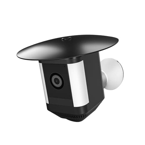 Image of Weatherproof Cover for Ring Spotlight Cam Plus Battery/Plus Plug-In/Plus Wired, Camera Sun Shade Rain Shield Guard Accessories Kits for Ring Spotlight Cam Plus, Protects your Cam from Rain & UV-Rays